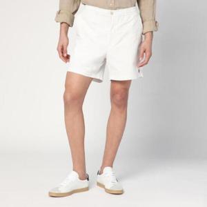 POLO RALPH LAUREN 화이트 버뮤다 반바지 스트레치 클래식핏 710644995042CO/Q_POLOR-DW