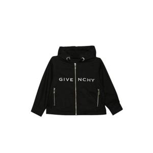 지방시 여아 블랙 Kway 자켓 H16087K_09B