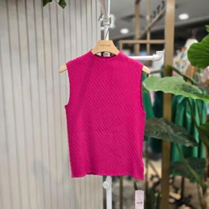 스테파니 HC05 플리츠민소매티셔츠T A25TS5227H