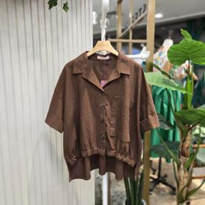 스테파니 HC05 린넨밴드자켓JK A25JK5214H