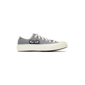꼼데가르송 스니커즈 그레이 Converse 하프 하트 척 70 로우탑 스니커즈 221246F128001