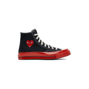 꼼데가르송 스니커즈 블랙   레드 Converse 척 70 스니커즈 222246M236000