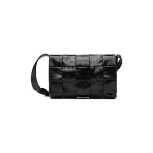 Bottega Veneta 메신저백 블랙 스몰 카세트 메신저백 231798M170026