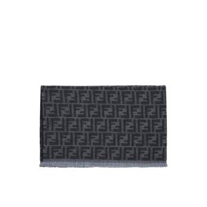 펜디 머플러 스카프 FXS830 AS6LF1Q3B Denim blu