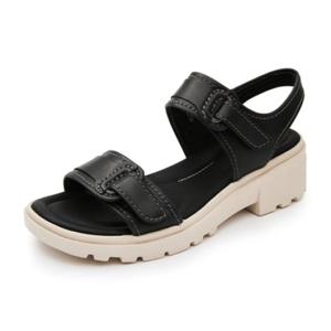 금강제화 클락스 여성 샌들 CLASAC3413WF1 벨크로 플랫폼 샌들 4cm