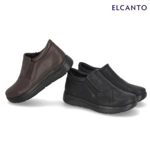 엘칸토  (LCWA08U34C) 여성 염소가죽 컴포트 앵클 부츠 3cm