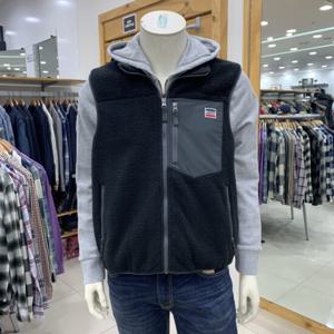 [리바이스]남여공용 보아플리스 베스트 조끼 (블랙) 16948-0001