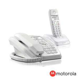 모토로라유무선전화기 SC250A 화이트/자동응답/녹음