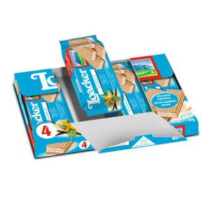 로아커 웨하스 바닐라 45g 1곽 4개입