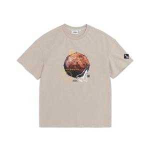 내셔널지오그래픽 KIDS K222UTS280 화성 그래픽 반팔티 L/BEIGE