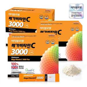 비타블로썸 메가비타민C3000 파인 120포 3개
