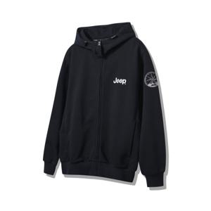 [지프] 클래식 블랙 후드 집업 티셔츠 JP1TZU013