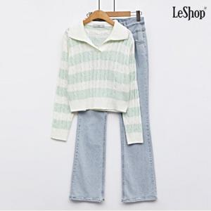 [르샵]트임 꽈배기 긴팔 니트 (DO1KT047A)