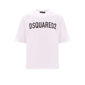 디스퀘어드2 반팔 티셔츠 S74GD1197S24321 100 White