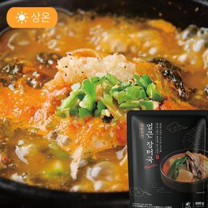 집밥장인 참이맛 사골 얼큰장터국 블랙 500g X 3개