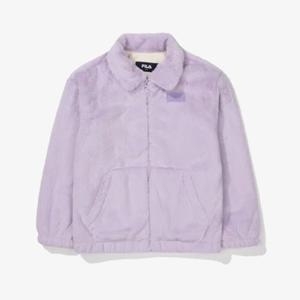 휠라키즈(FILA KIDS) (FK2PLF4002X PLV) 아동 카라 밍크보아 플리스 자켓