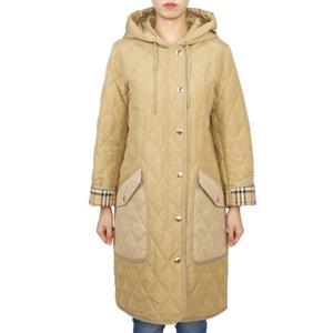 버버리 퀼팅 여성 패딩 코트 ROXBY 8096352 A7026