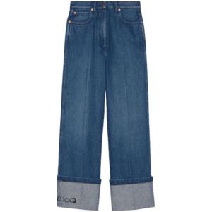 구찌 스트레이트 팬츠 757148XDCLE 4220 Denim