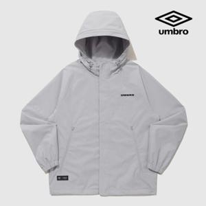 [엄브로] 에센셜 플러스 후드형 바람막이 자켓 UQ121CJK16 LGR