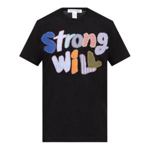 꼼데가르송 반팔 티셔츠 FNT001 BLACK