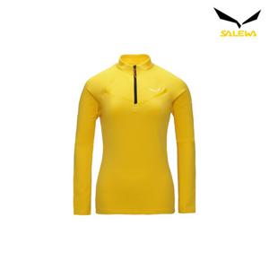 살레와 여성 아그너 2/3 집업 긴팔 티셔츠 O2LT402YELW