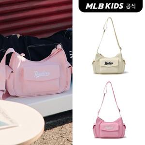 [MLB키즈]바시티 나일론 호보백 (2color)7ACRV015N-SET