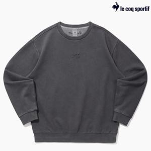 [르꼬끄] 공용 시그니처 다잉 맨투맨 QQ123LFS15_DGR