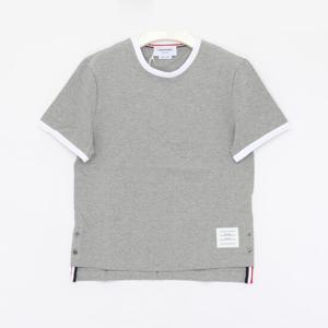 톰브라운 25SS 트리밍 링거 반팔 여성 티셔츠 FJS075A 00042 055