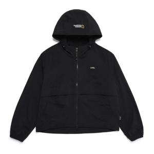내셔널지오그래픽 N251WFT980 여성 시그너스 우븐 후드 바람막이 BLACK