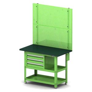 (태진ENG) 소형작업대 TWD-A3D-2HP 1100x630x1840mm 고정작업대