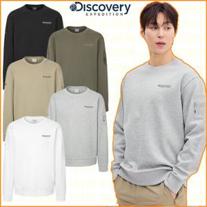 디스커버리 25SS 봄신상 남성 와펜포켓 맨투맨 DMMT35051-ICTT