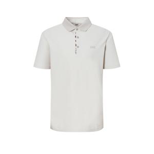 닥스 골프 남성 24SS 스테디셀러스몰 패턴 코튼 블렌드 폴로티셔츠 (BEIGE) WGTS4B310I2