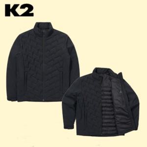 [K2] 남성 경량 ON 로그 웰딩 슬림다운 C8 차콜 GMU23591