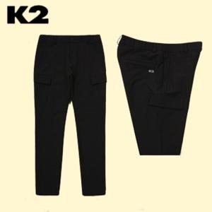 [K2] 남성 겨울용 어반 캠퍼 카고 기모 팬츠 Z1 블랙 KMW23353 AKBD