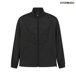 [하이드로겐] 유니 경량 빅스컬 바람막이 H31D2JP001_BK