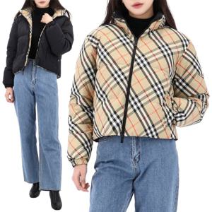 25SS 버버리 체크 나일론 리버시블 패딩 8103928 B9368