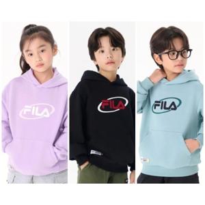 [휠라키즈] 로고변형 후드 맨투맨 FK2POG4201X