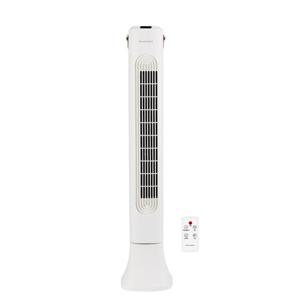엔뚜마노 레더스트랩 리모콘형 이동식 슬림 타워팬 화이트 EM-2200TF