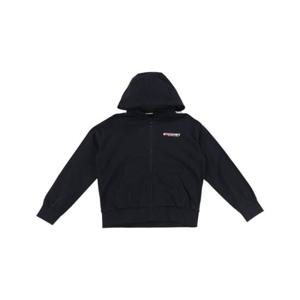 디스커버리 키즈 세미크롭 트레이닝 집업 GBDKTR41031-BKS
