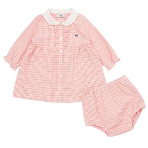 블루독베이비 우븐프릴원피스세트 45113-400-02