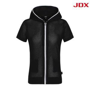 JDX 세이브존07 여성 반팔 후드 가디건 X2SCV6311
