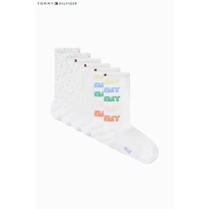 [타미힐피거칠드런] 멀티 컬러 하프양말(3P) T42F1ACK110BT1