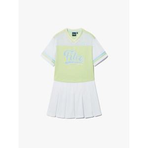 휠라키즈(FILA KIDS) (FK2OPH2501F WHI) PLAYER 레플리카 원피스