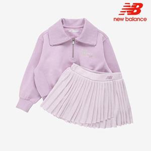 [뉴발란스] 키즈 NBgC반집업 스 스커트 세트 NK9YE1803G-88