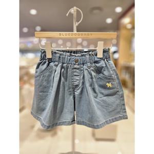 블루독베이비[hu] 25.SS BL)데님데일리쇼츠팬츠 45314-412-07 청바지 데님팬츠 여아데님바지 치마팬츠