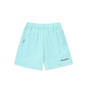 디스커버리 키즈 경량 우븐 트레이닝 후드 셋업 반바지 DKTB76043-DMS