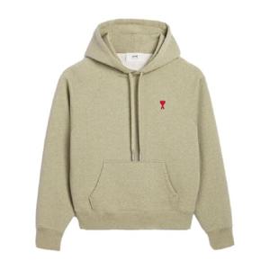 AMI Paris 아미 드 꾀흐 자수 후드 집업 E24USW205747