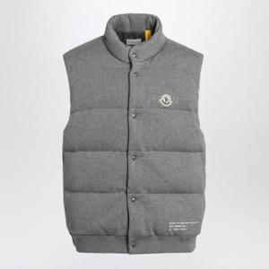 MONCLER X FRGMT Padded grey vest with logo 9I000-01M1367/Q_MONGE-918