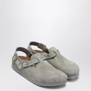 BIRKENSTOCK Stone grey suede Tokyo slipper 1028329SUE/Q_BIRKE-SC