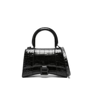 발렌시아가 아워글래스 XS 탑 핸들 백 592833PCEX1LR67